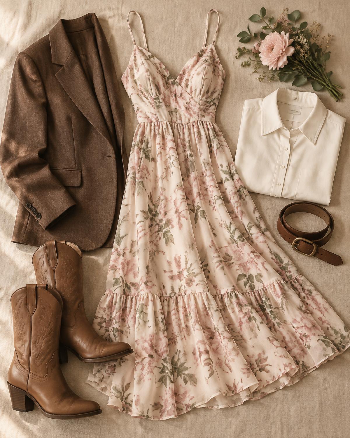 Inspiração de roupas em estilo country